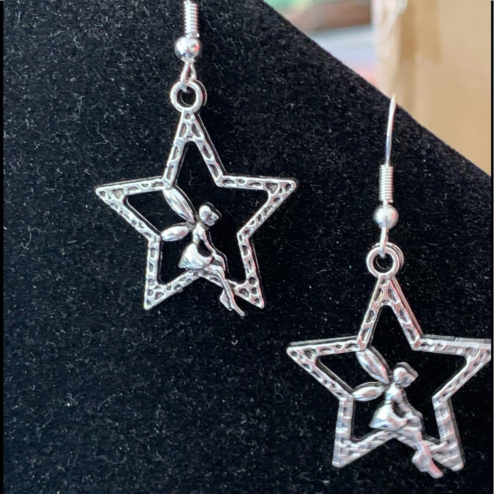Fairy 🧚‍♀️ On A Star Earrings